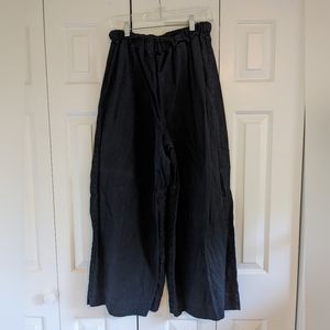 Elizabeth Suzann Florence trousers black linen XL R
